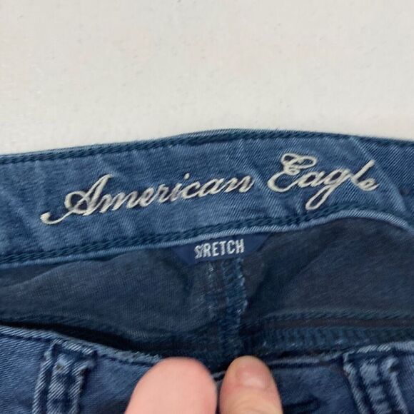 American Eagle Cargo Stretch Jeggings Womens Size 4 - Picture 6 of 11